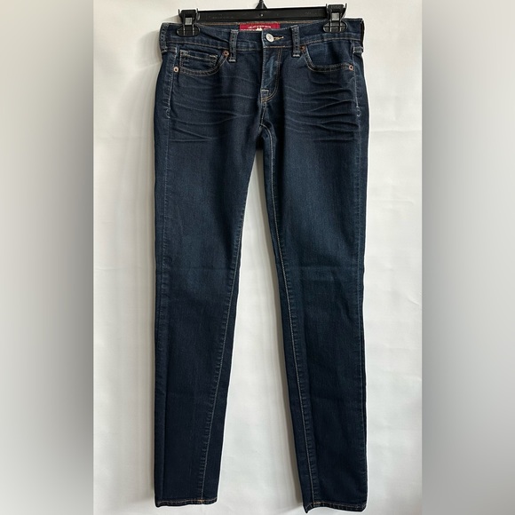 Lucky Brand Charlie Skinny Ankle Jeans Low Rise Size 00/24 - Picture 2 of 13